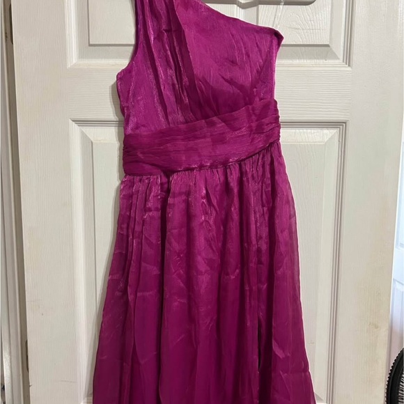 Faeriesty Dresses & Skirts - Elegant One-Shoulder Pink Dress